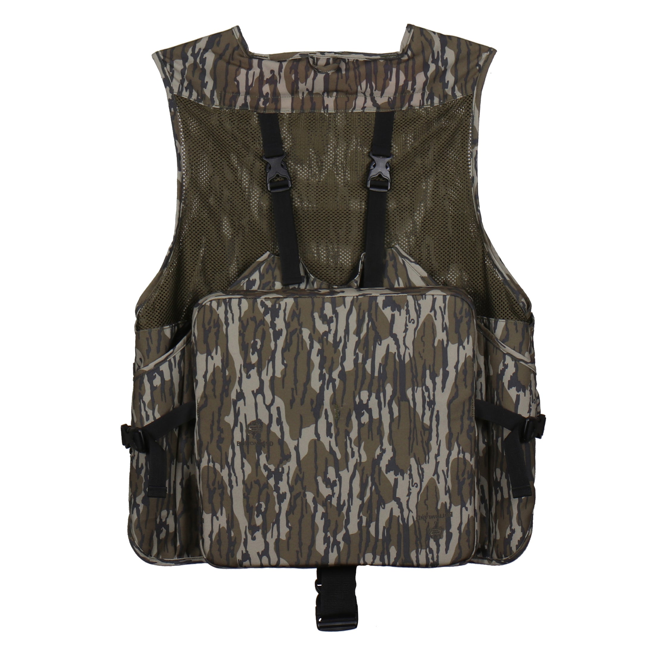 Gamekeeper Turkey Vest back (mossy oak original bottomland)
