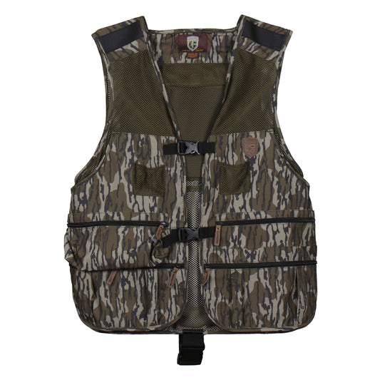 Gamekeeper Turkey Vest front (mossy oak original bottomland)