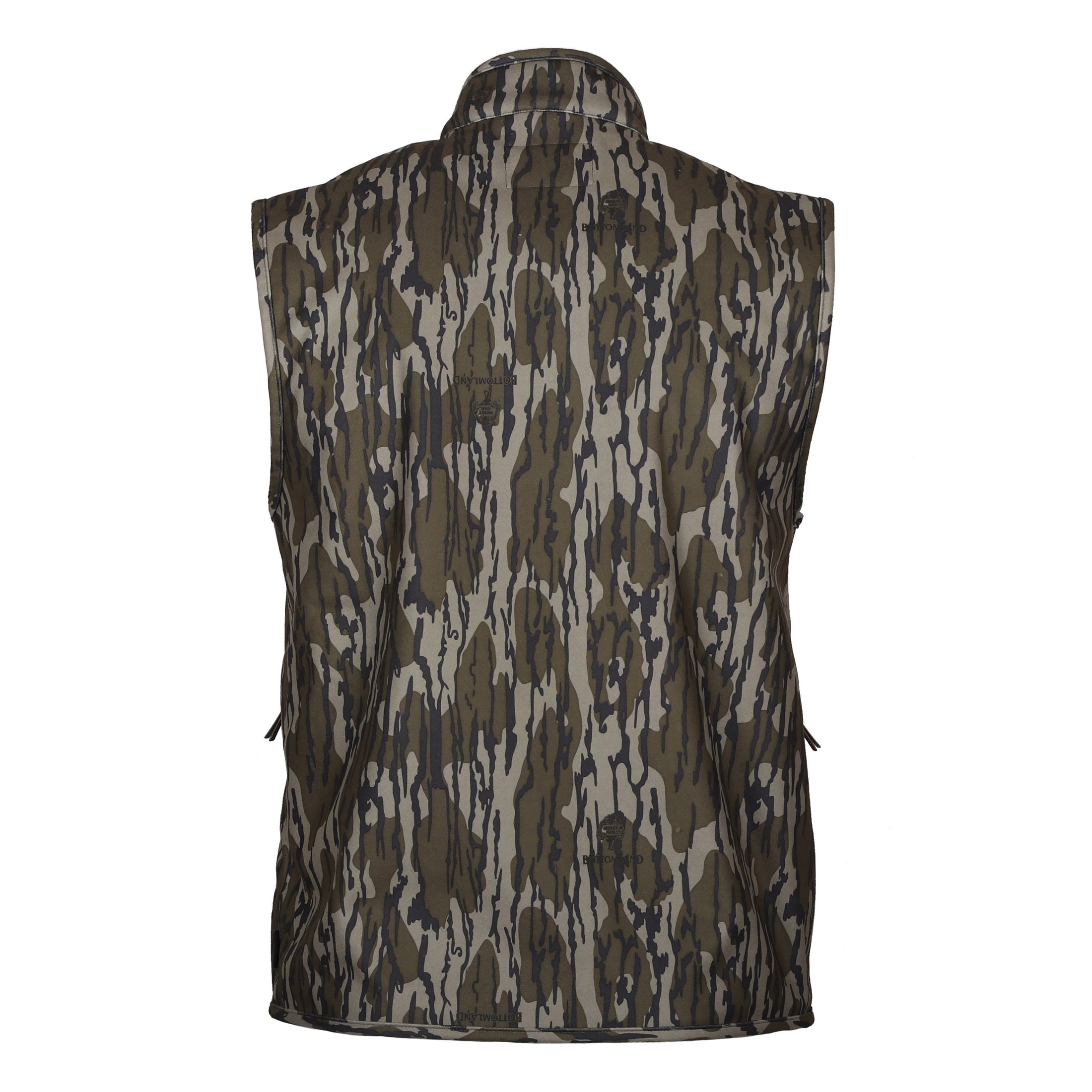 Gamekeeper Hitch Hunter Vest back (mossy oak original bottomland)