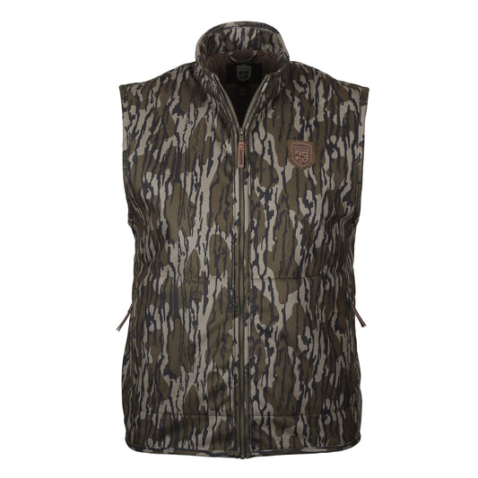 Gamekeeper Hitch Hunter Vest front (mossy oak original bottomland)