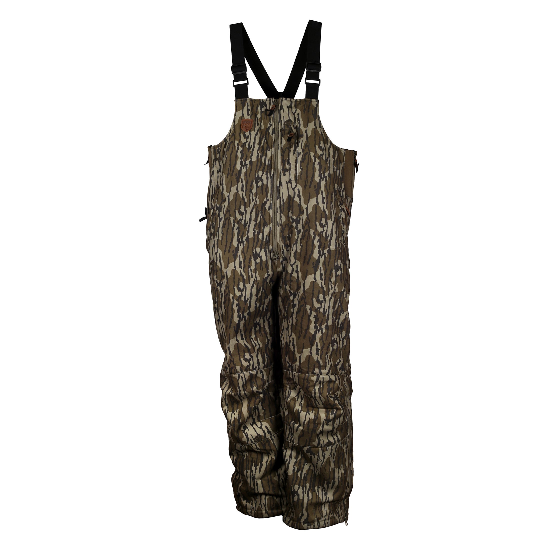 gamekeeper Harvester Bib front (mossy oak original bottomland)