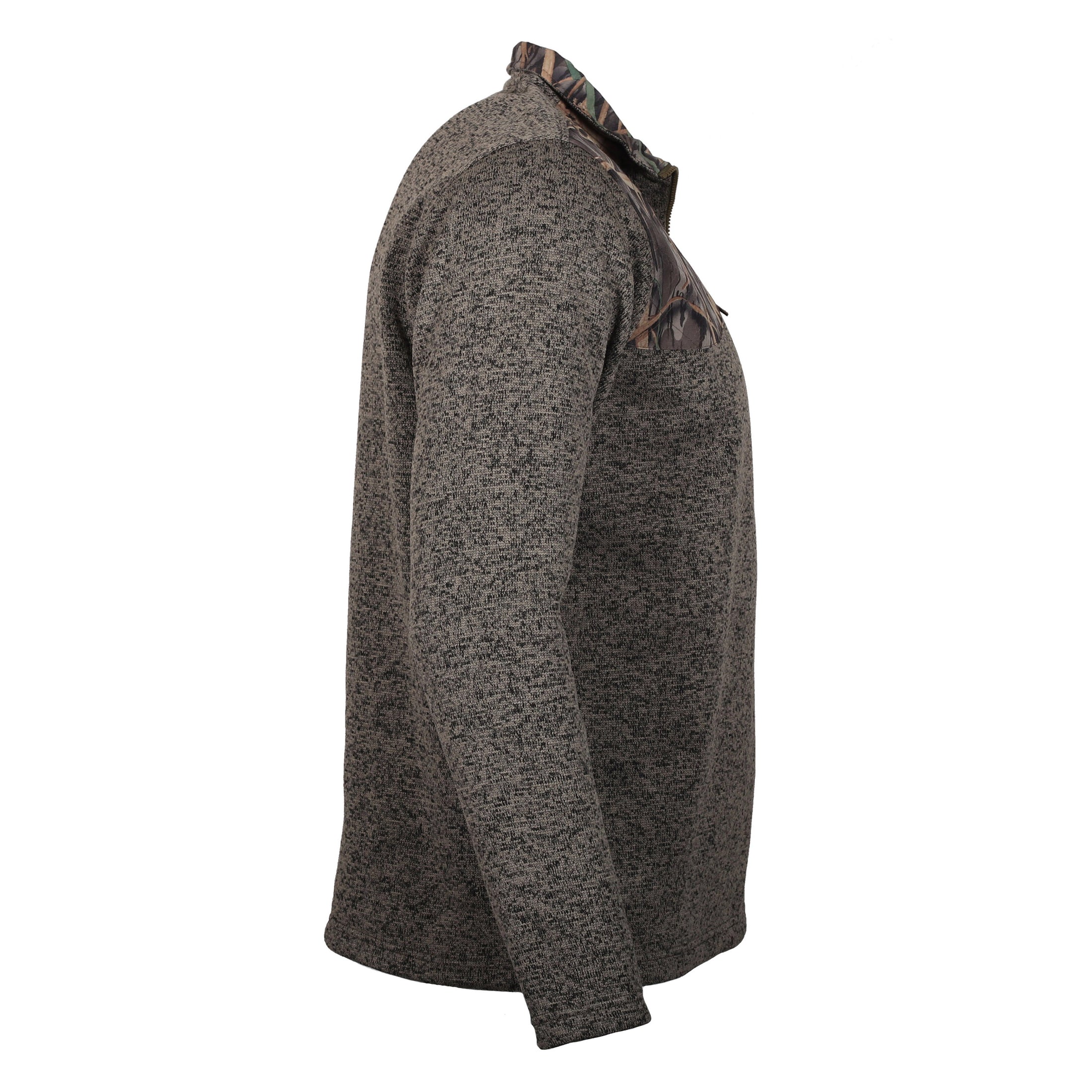 Gamekeeper wing shooter pullover side view (dirt/mossy oak original shadow grass)