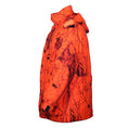 Load image into Gallery viewer, gamehide whisper parka side view (naked north blaze orange camo)
