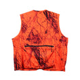 Load image into Gallery viewer, gamehide big game sneaker vest back view  (naked north blaze orange camo)
