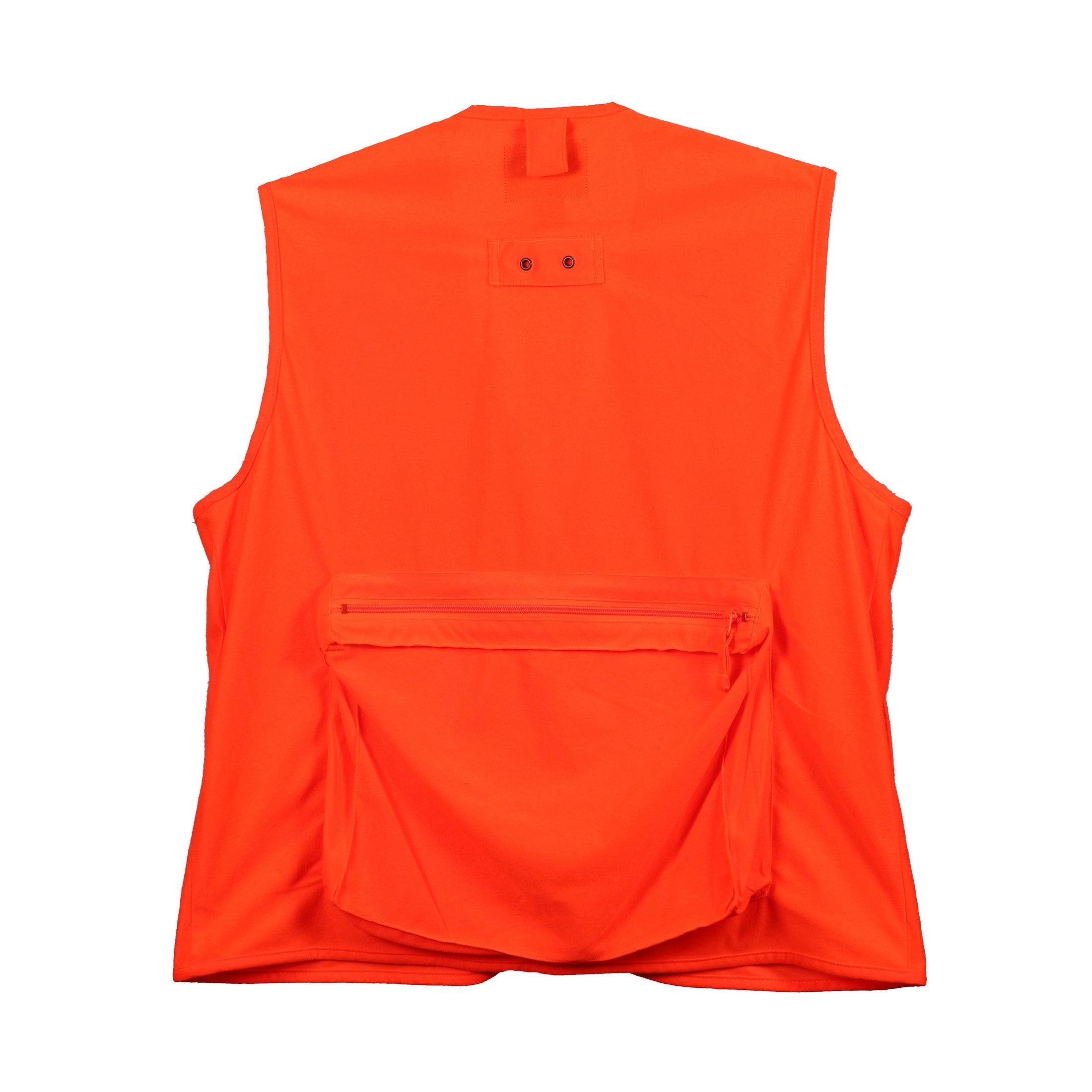gamehide big game sneaker vest back view (blaze orange)