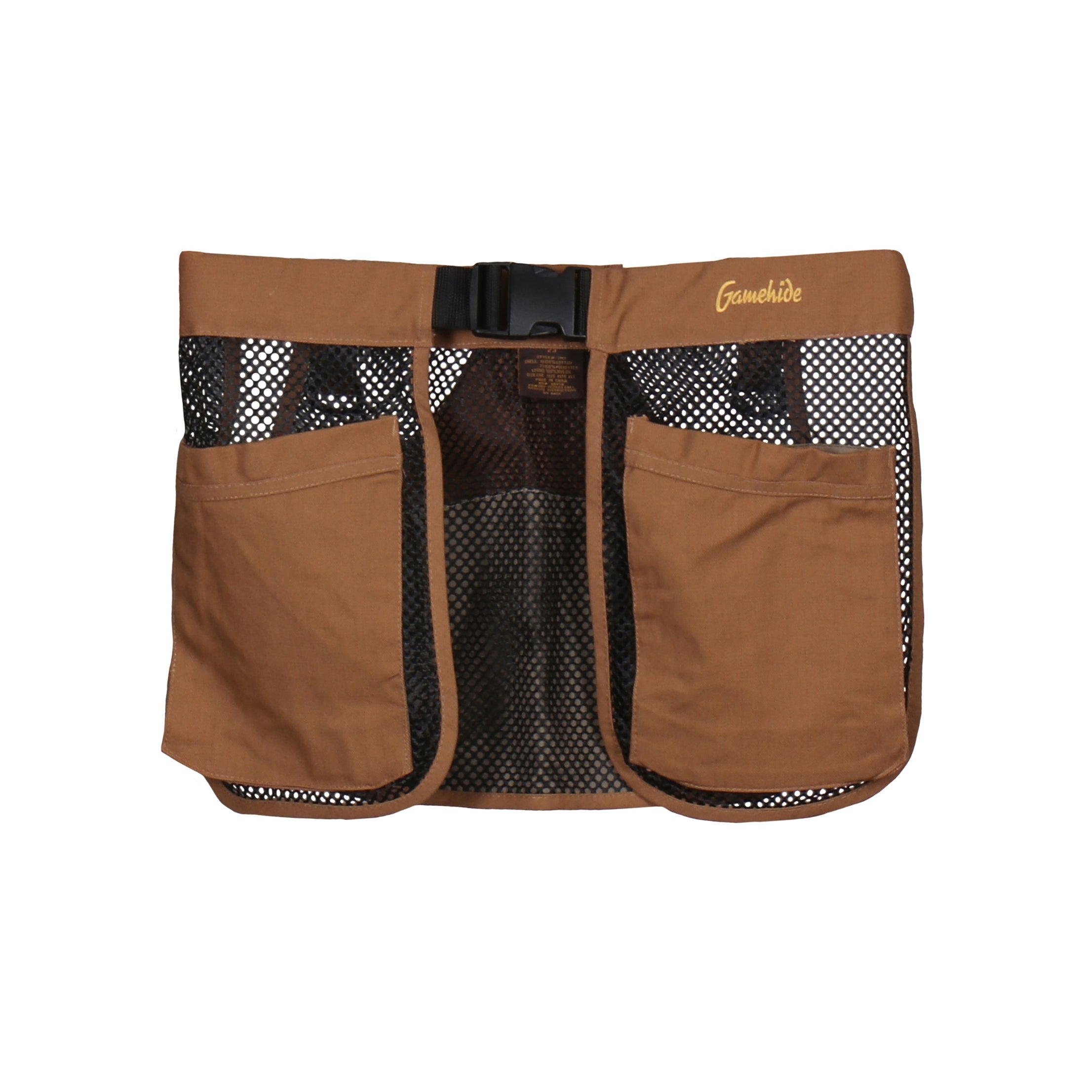 gamehide ultra lite gamebird belt closed (marsh brown)