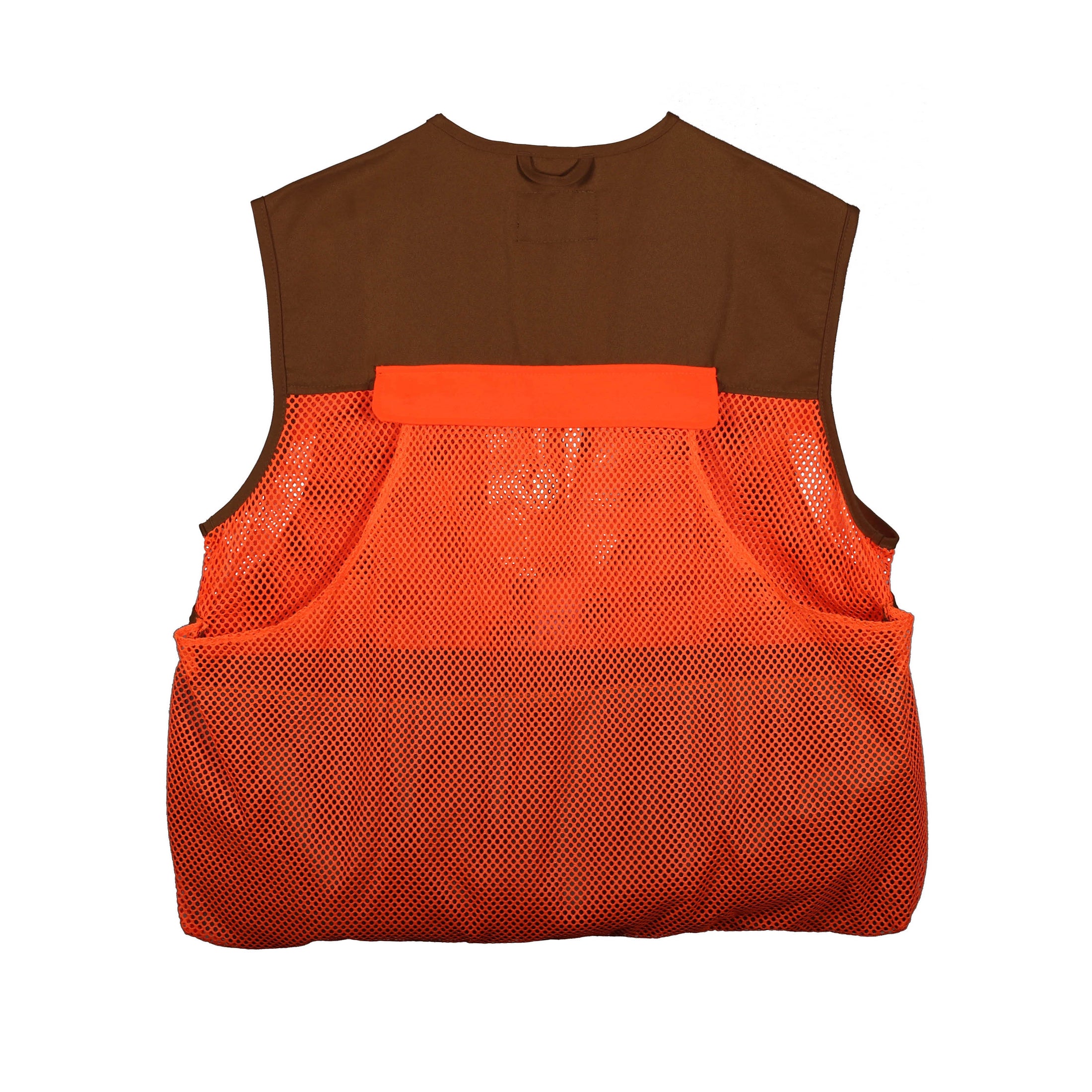 gamehide Quail Vest back (marsh brown/blaze orange)