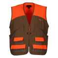 Load image into Gallery viewer, gamehide Pheasant Vest front (tan/blaze orange)
