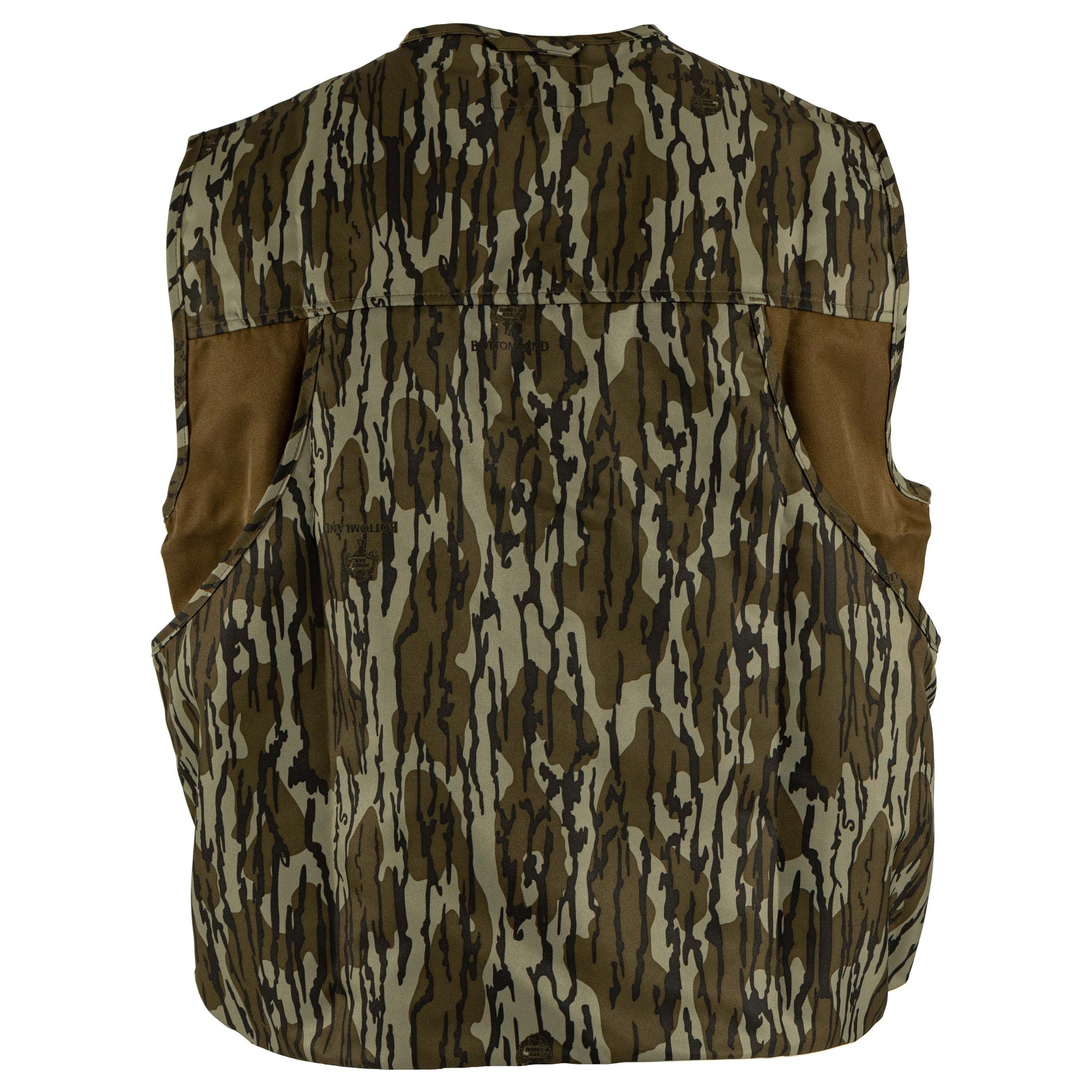 gamehide Lightweight Dove & Upland Vest back (Mossy Oak original bottomland)