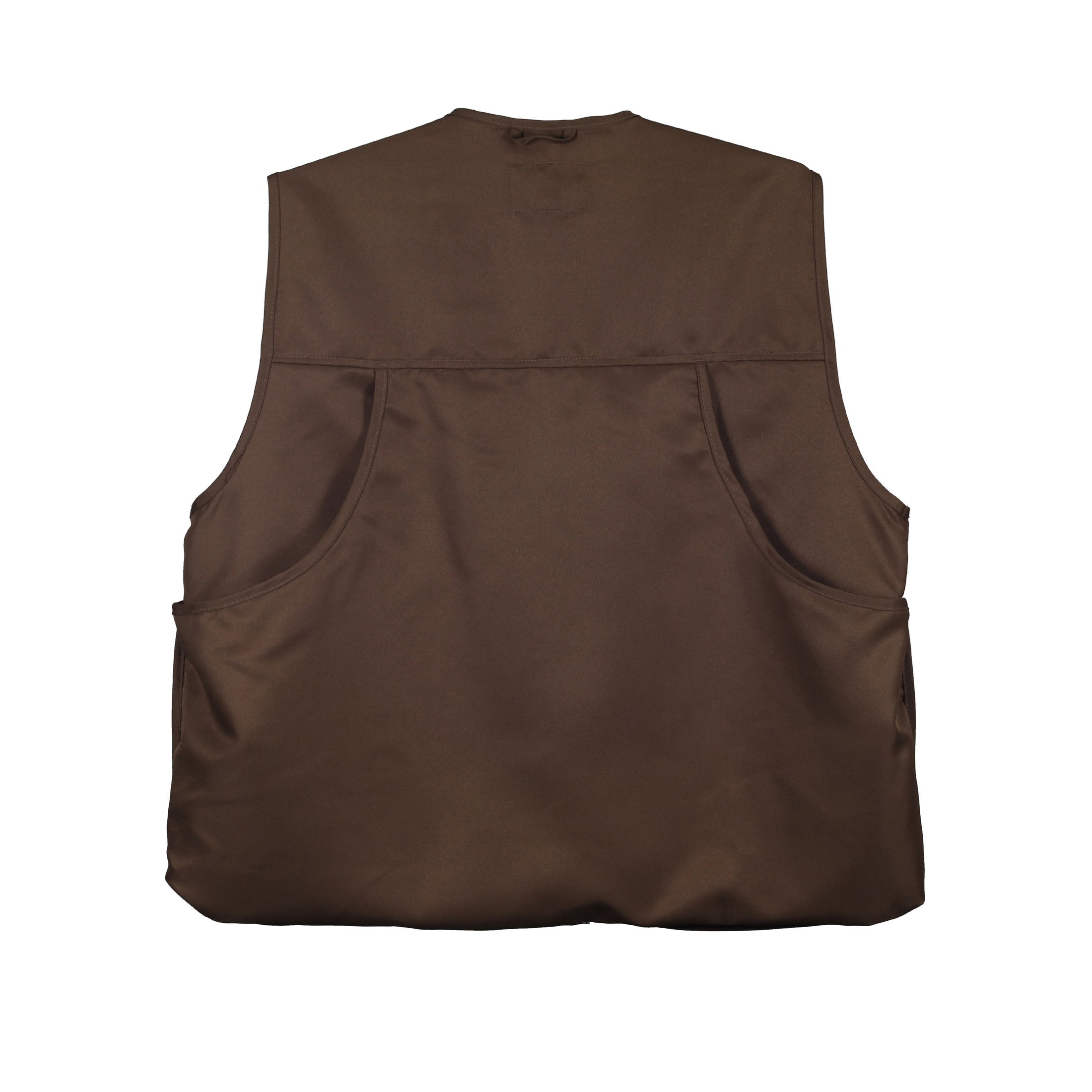 gamehide Lightweight Dove & Upland Vest back (dark brown)
