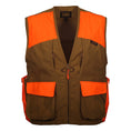 Load image into Gallery viewer, gamehide Outfitters Upland Vest front (marsh brown/orange)
