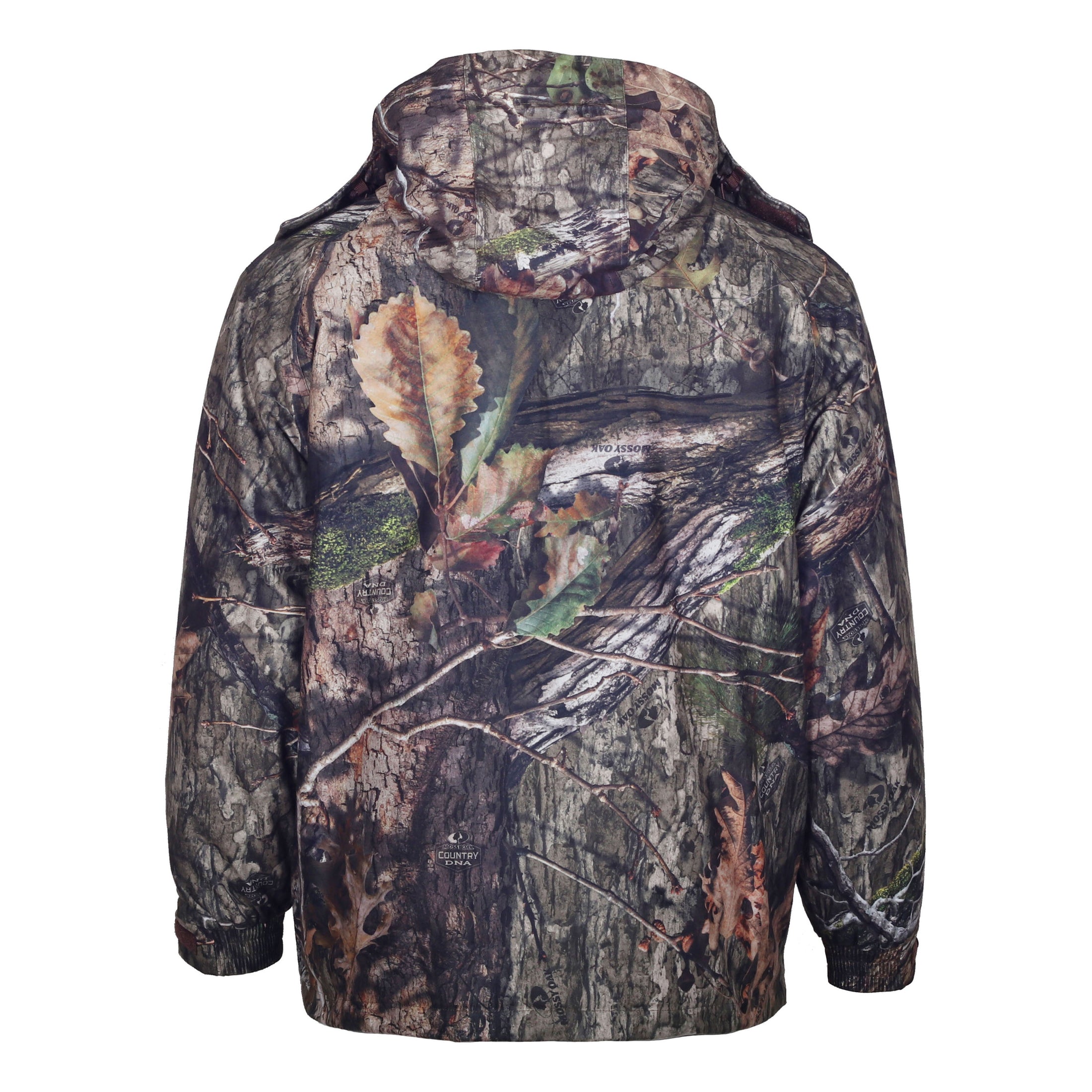 gamehide wild systems parka back view (mossy oak dna)