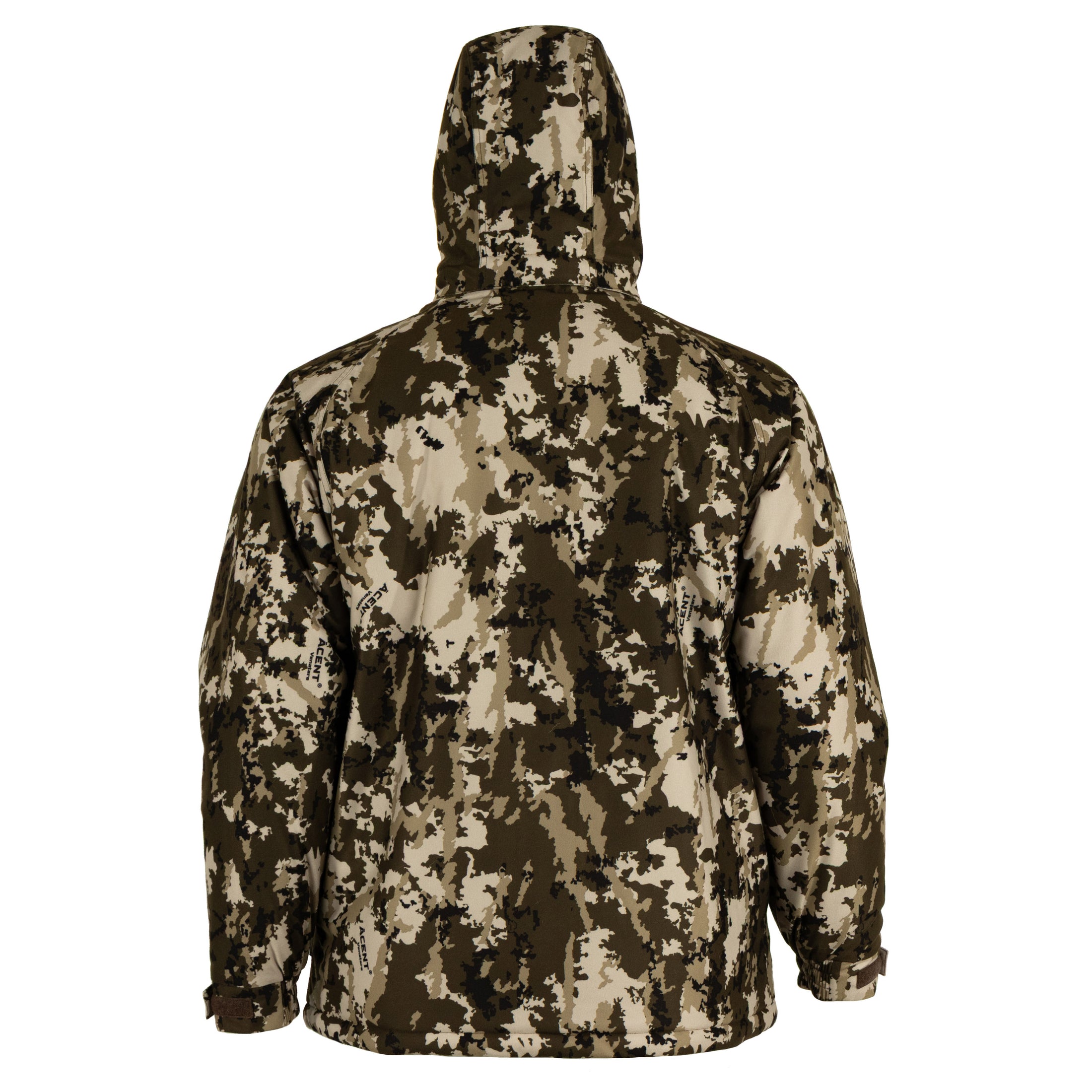 Ridgeline Parka - Back view (acent venatare)