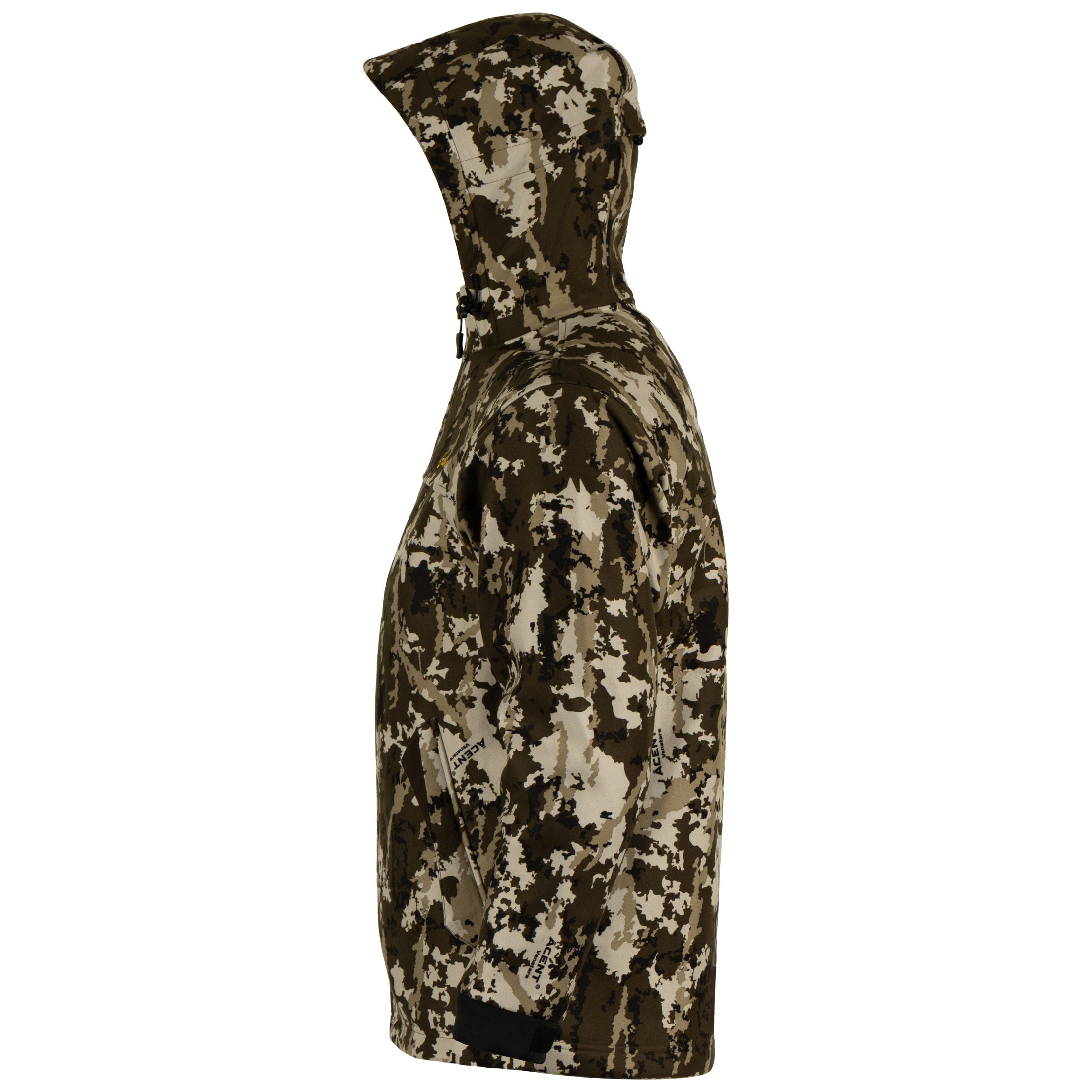 gamehide wapiti jacket side view (acent venatare) 