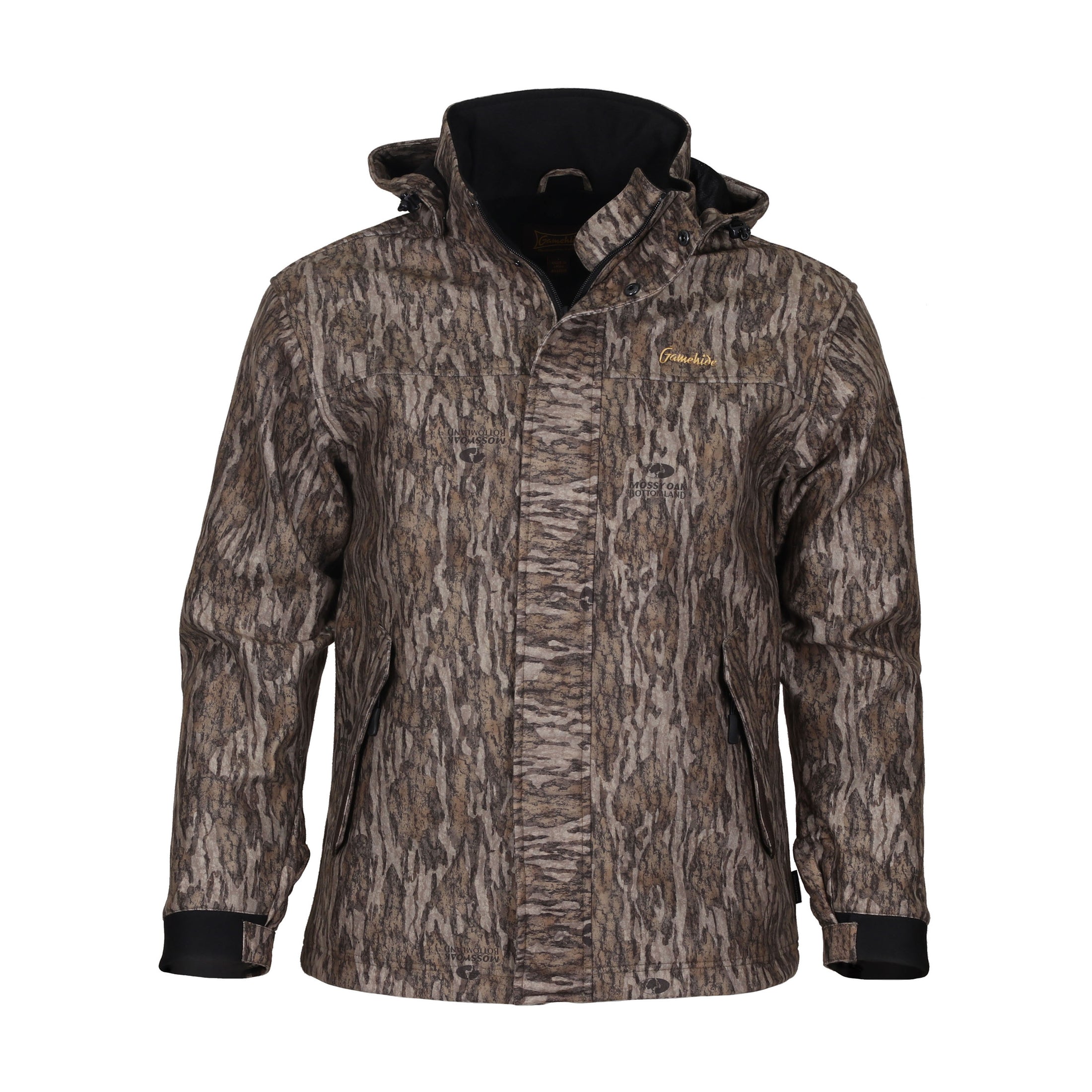 gamehide wapiti jacket (mossy oak new bottomland)