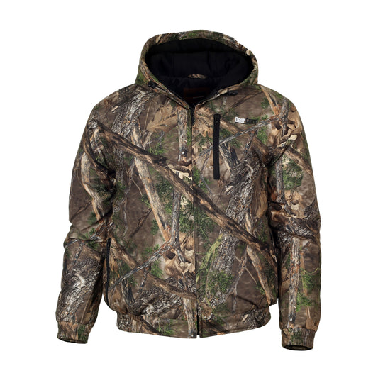 Deer Camp jacket front (woodlot)