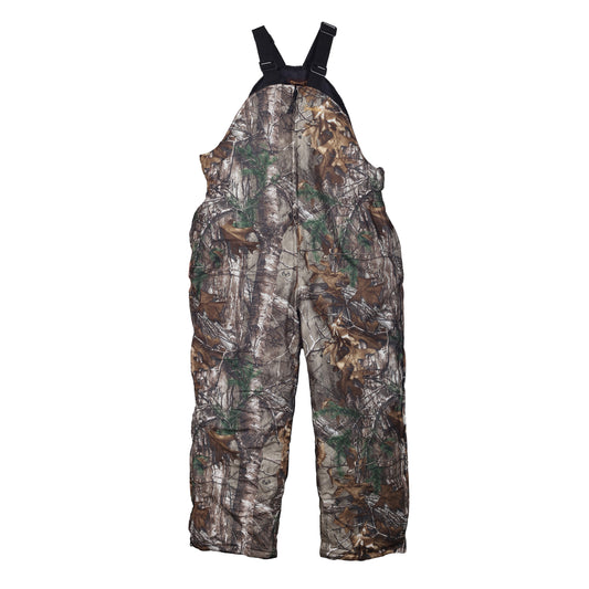 gamehide Flatland Bib front (naked north blaze orange camo)