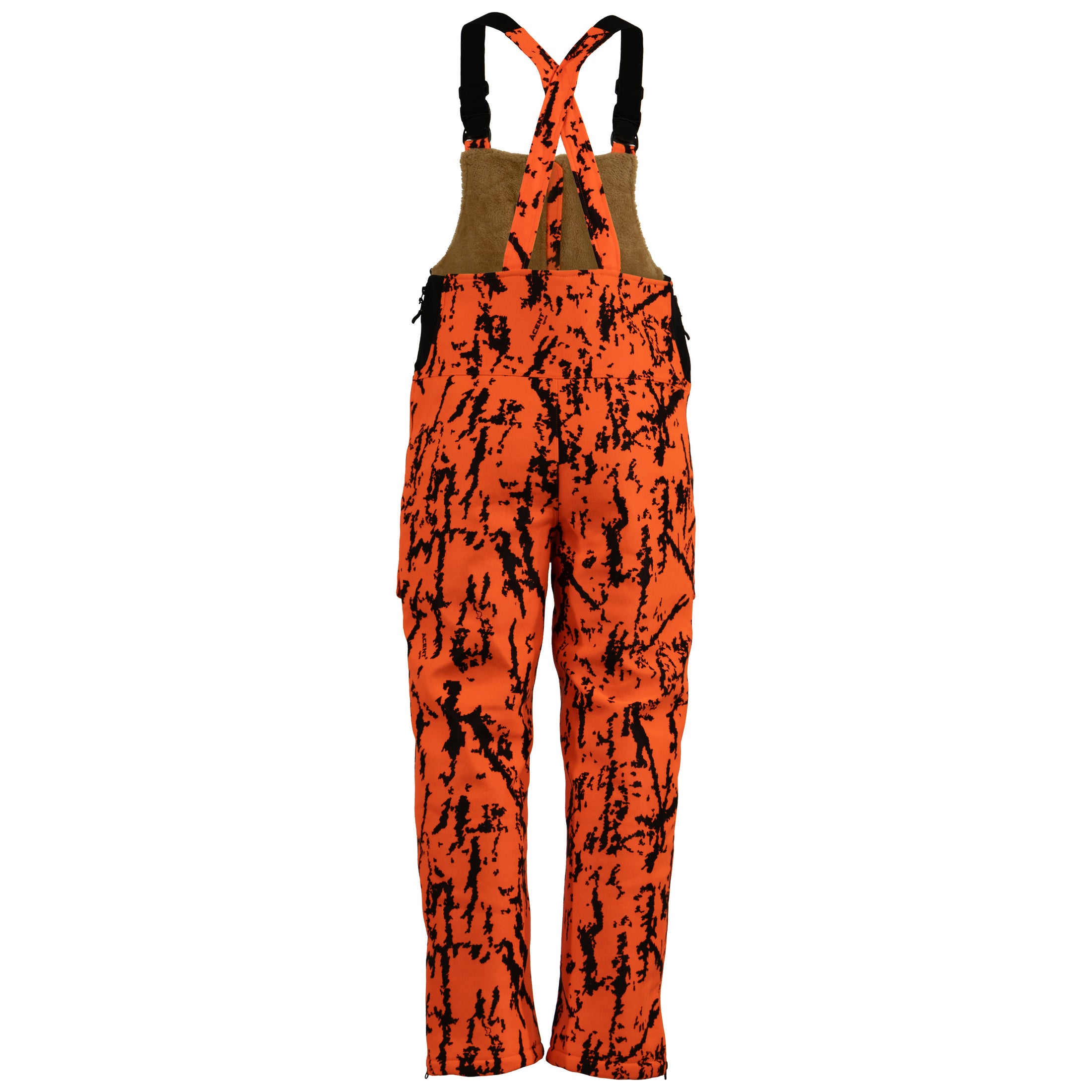 Gamehide whitetail bib back view (acent ignis)