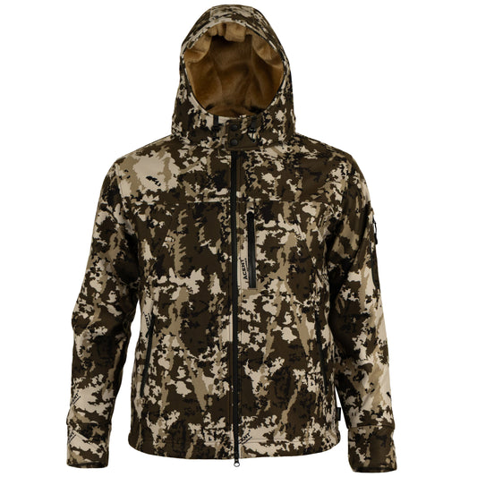 gamehide whitetail jacket front view (acent venatare)
