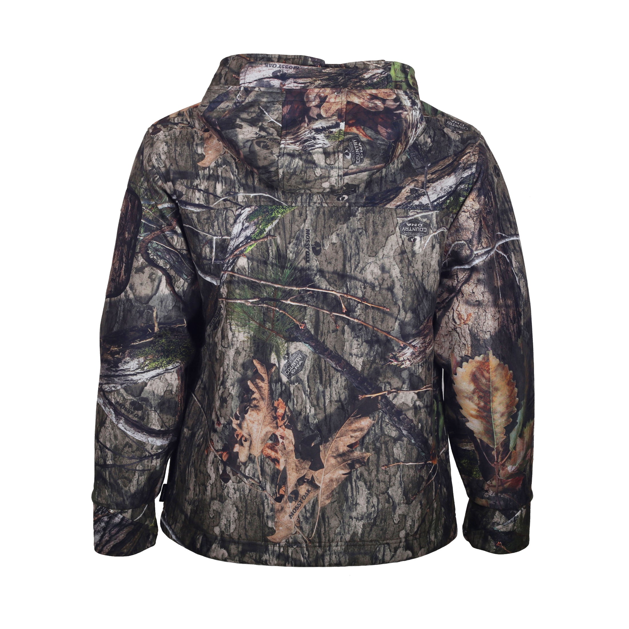 gamehide whitetail jacket back view (mossy oak dna)