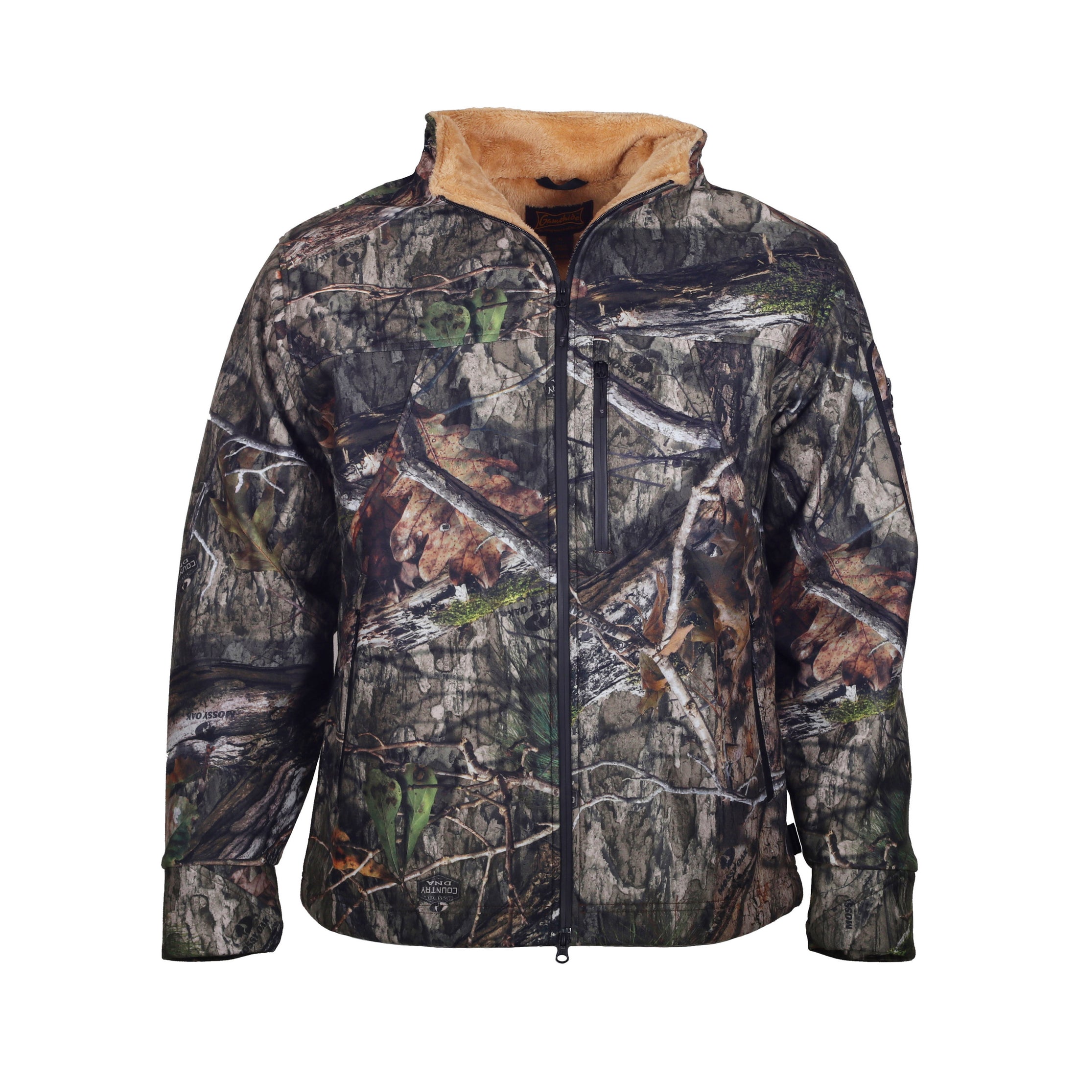 gamehide whitetail jacket front  view (mossy oak dna)