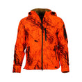 Load image into Gallery viewer, gamehide whitetail jacket front  view (naked north blaze orange camo)
