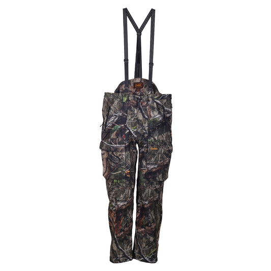 gamehide whitetail pant/bib front  view (realtree edge)
