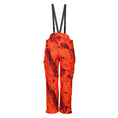 Load image into Gallery viewer, gamehide whitetail pant/bib back view (naked north blaze orange camo)
