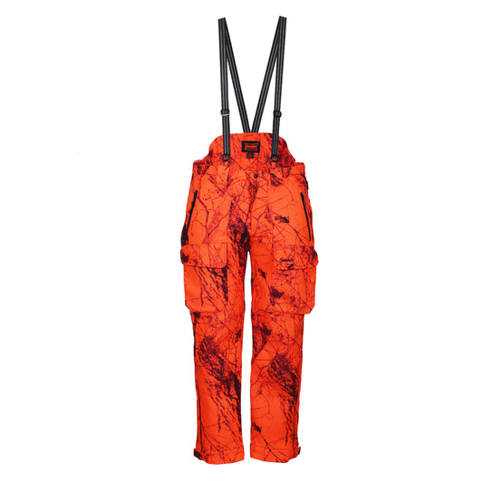 gamehide whitetail pant/bib front  view (realtree edge)
