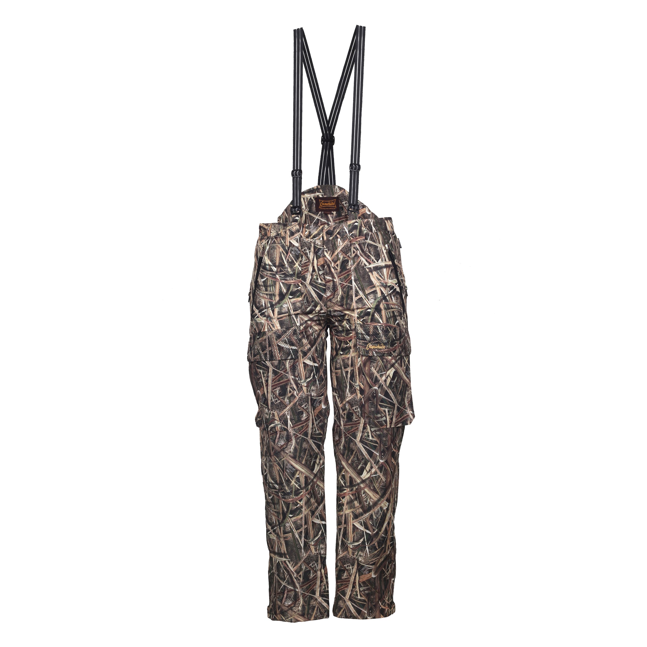 gamehide slough creek bib (mossy oak shadow grass blades)