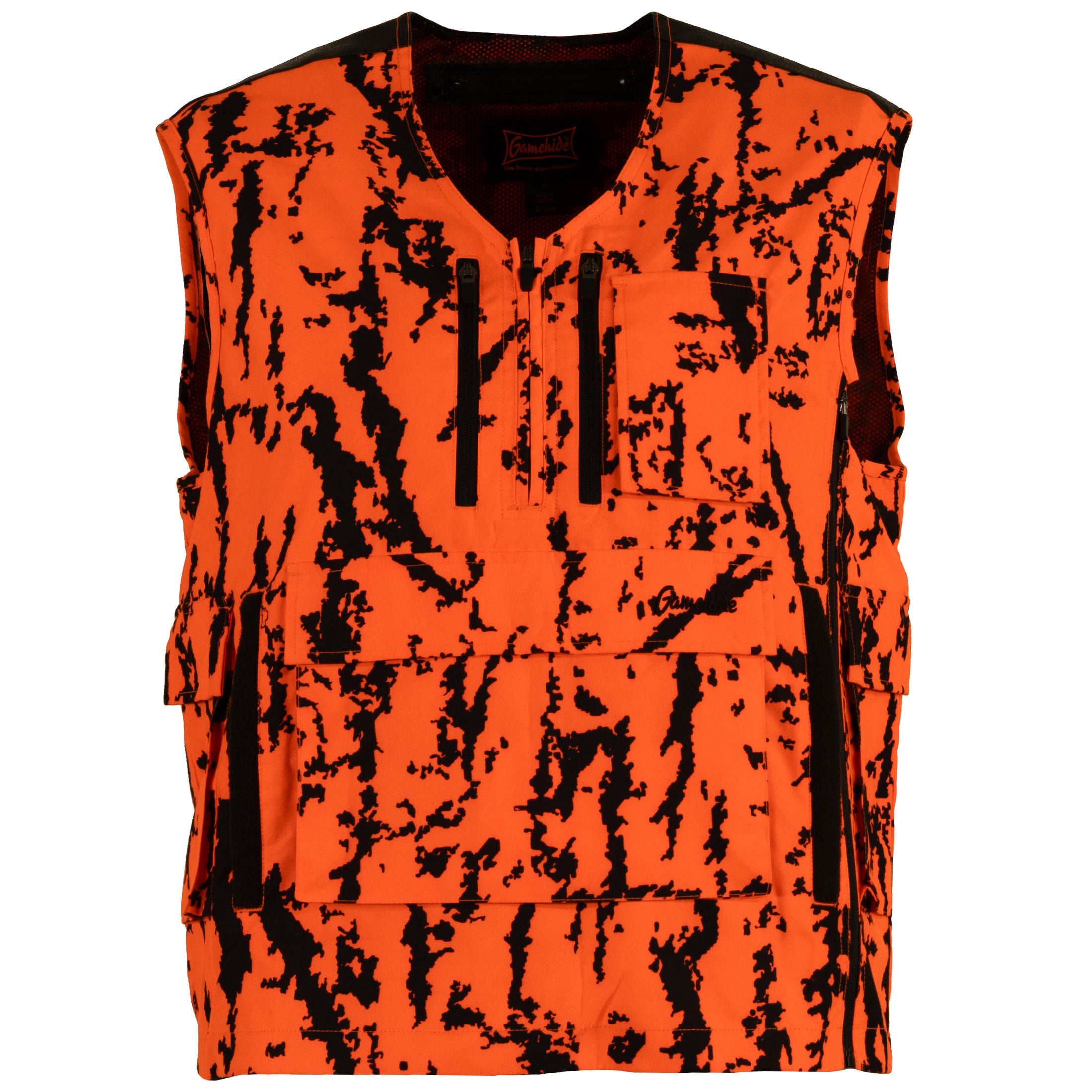 gamehide Mountain Pass Big Game Vest Extreme front (acent ignis)