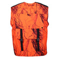 Load image into Gallery viewer, gamehide Mountain Pass Big Game Vest Extreme back (naked north blaze orange camo)
