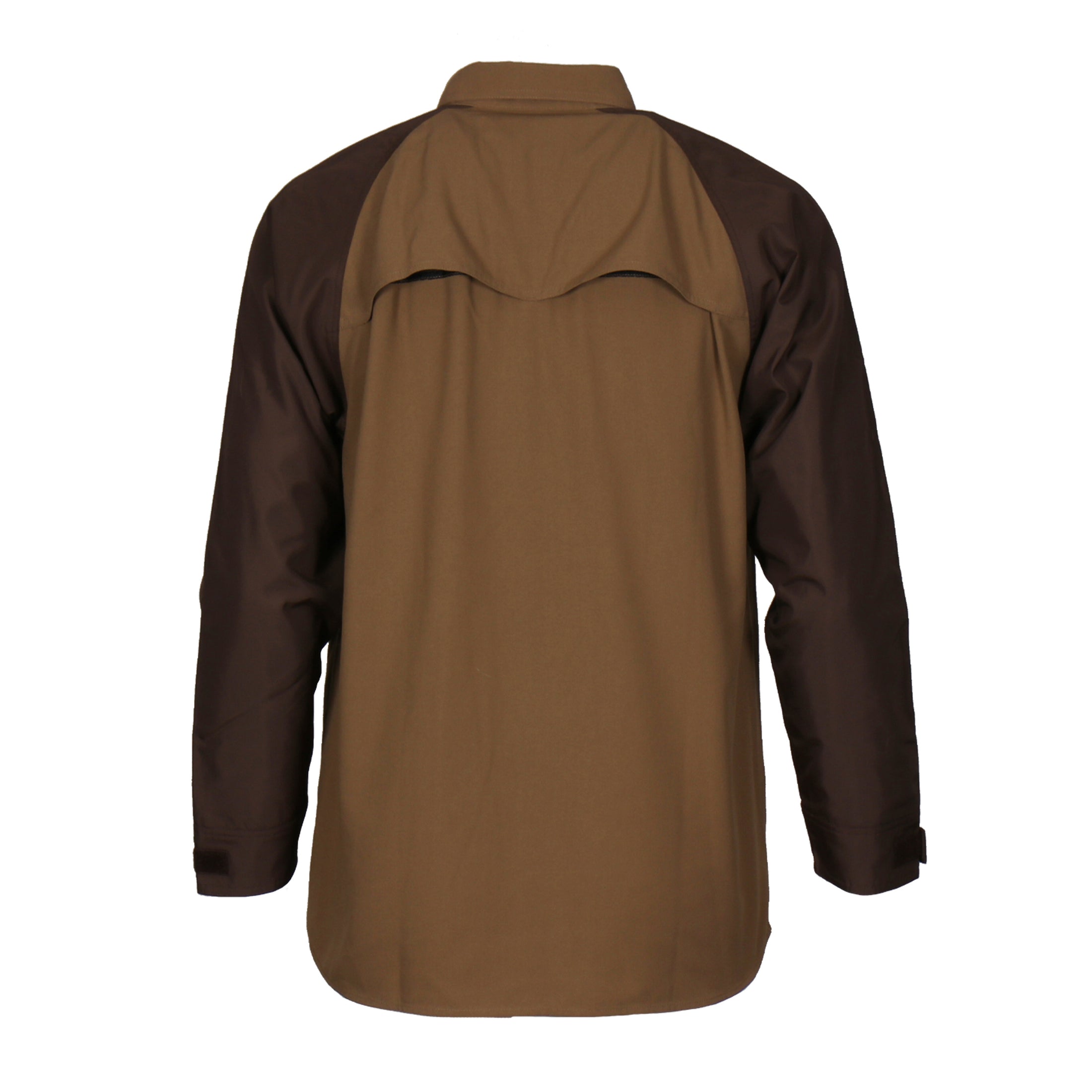 gamehide Briar Buster Long Sleeve Shirt back (tan)