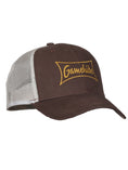 Load image into Gallery viewer, Gamehide logo hat - brown - front. 
