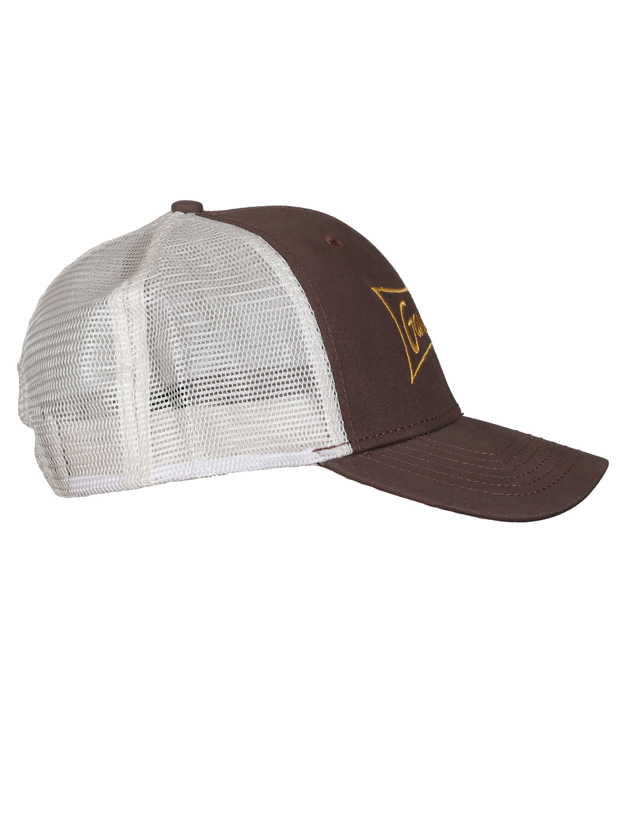 Gamehide logo hat side (brown)