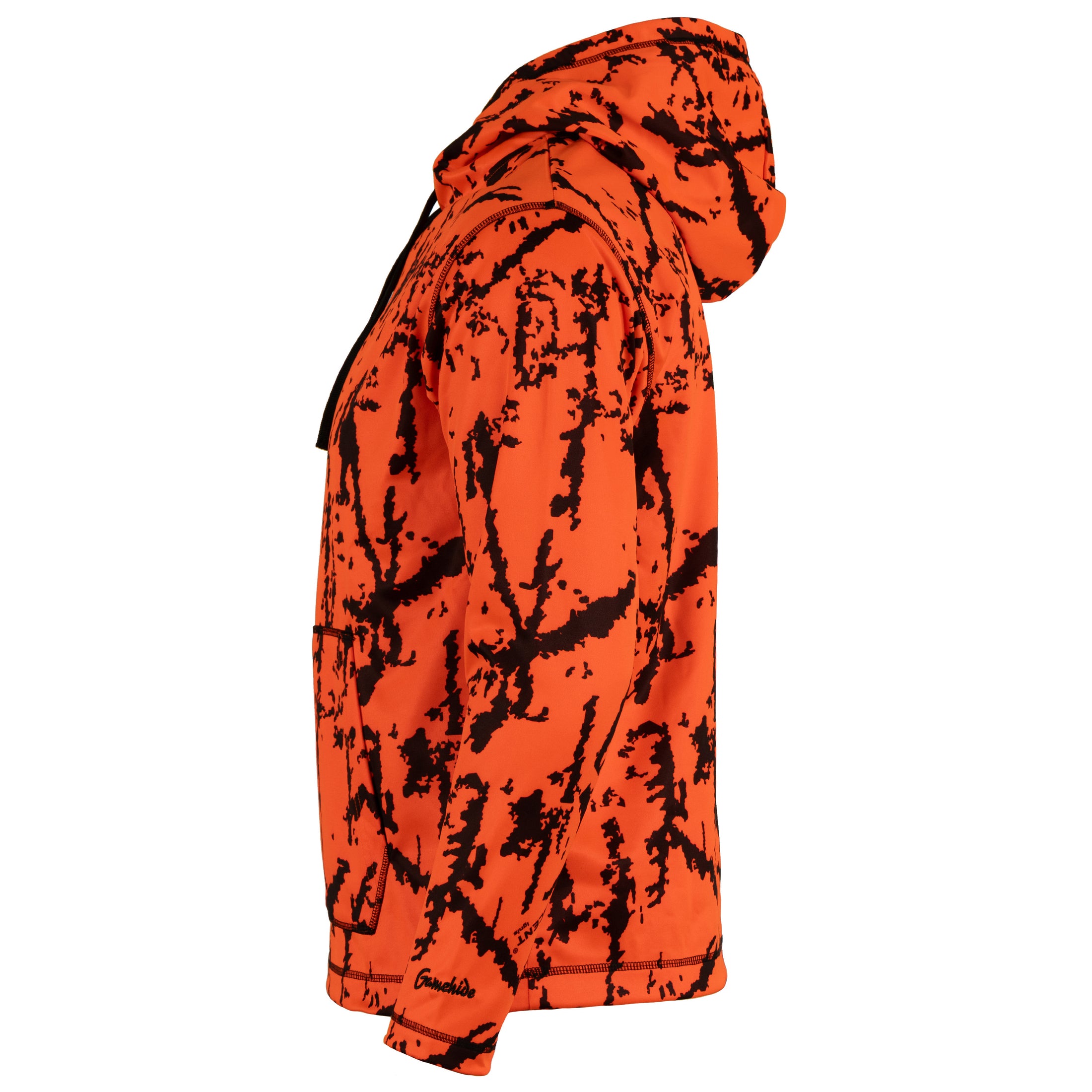 gamehide Performance Fleece Hoodie side (acent Ignis)
