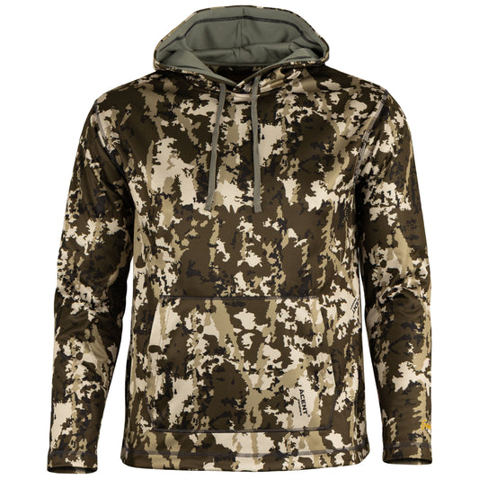 gamehide Performance Fleece Hoodie front (acent venatare)