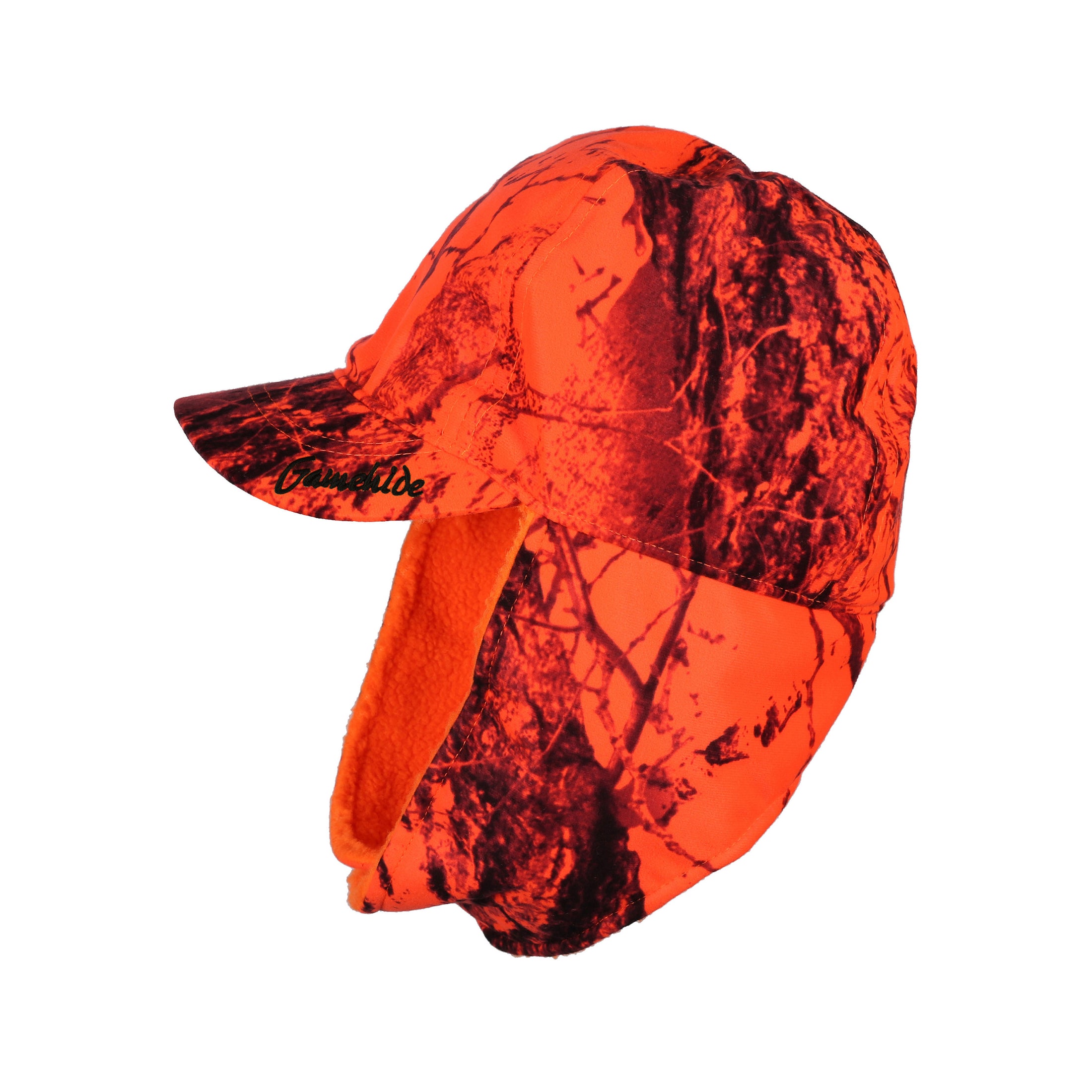 gamehide trophy hat (naked north blaze orange camo)