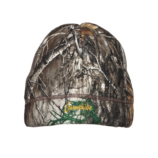 gamehide Pursuit Beanie front (realtree edge)