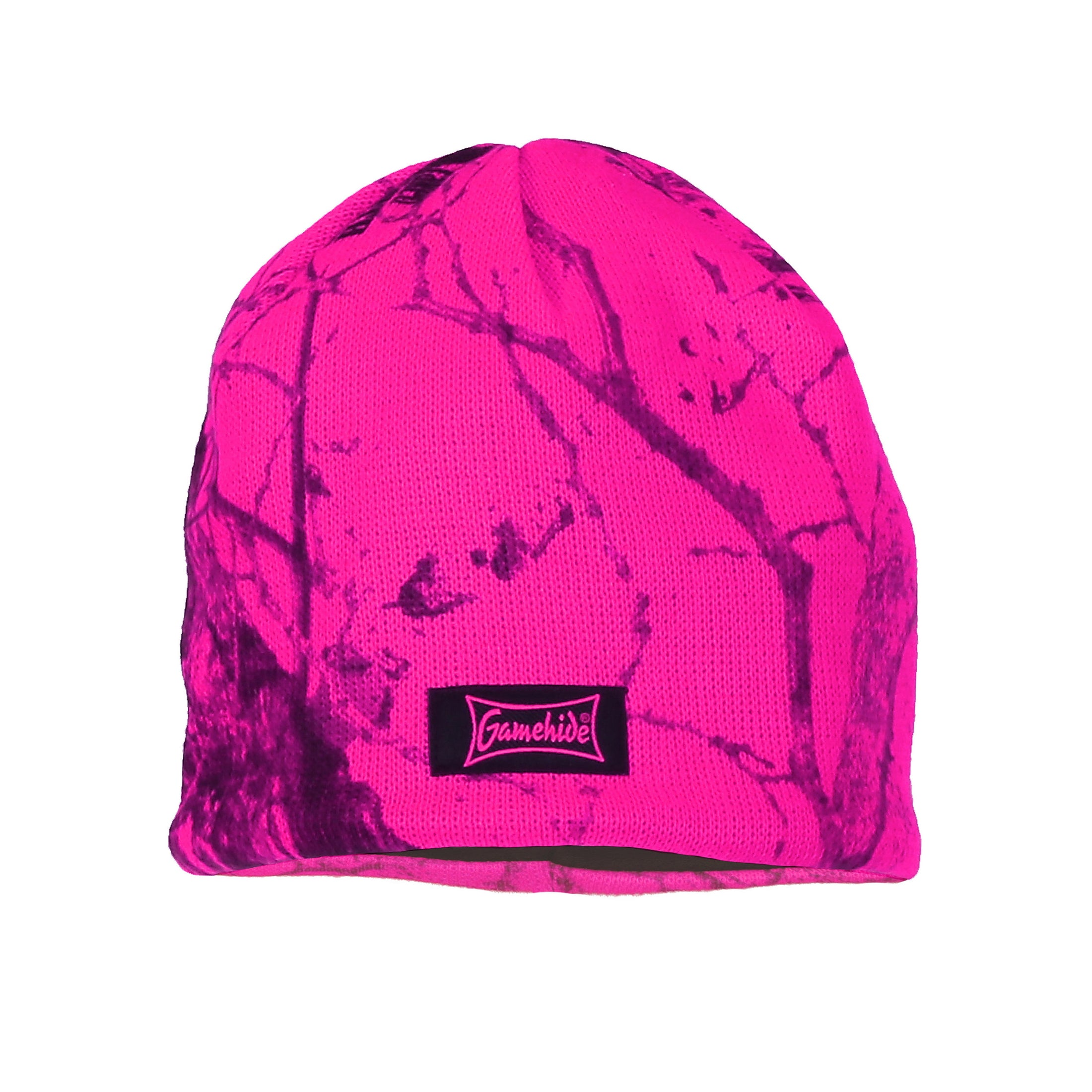 gamehide skull cap (naked north blaze pink camo)