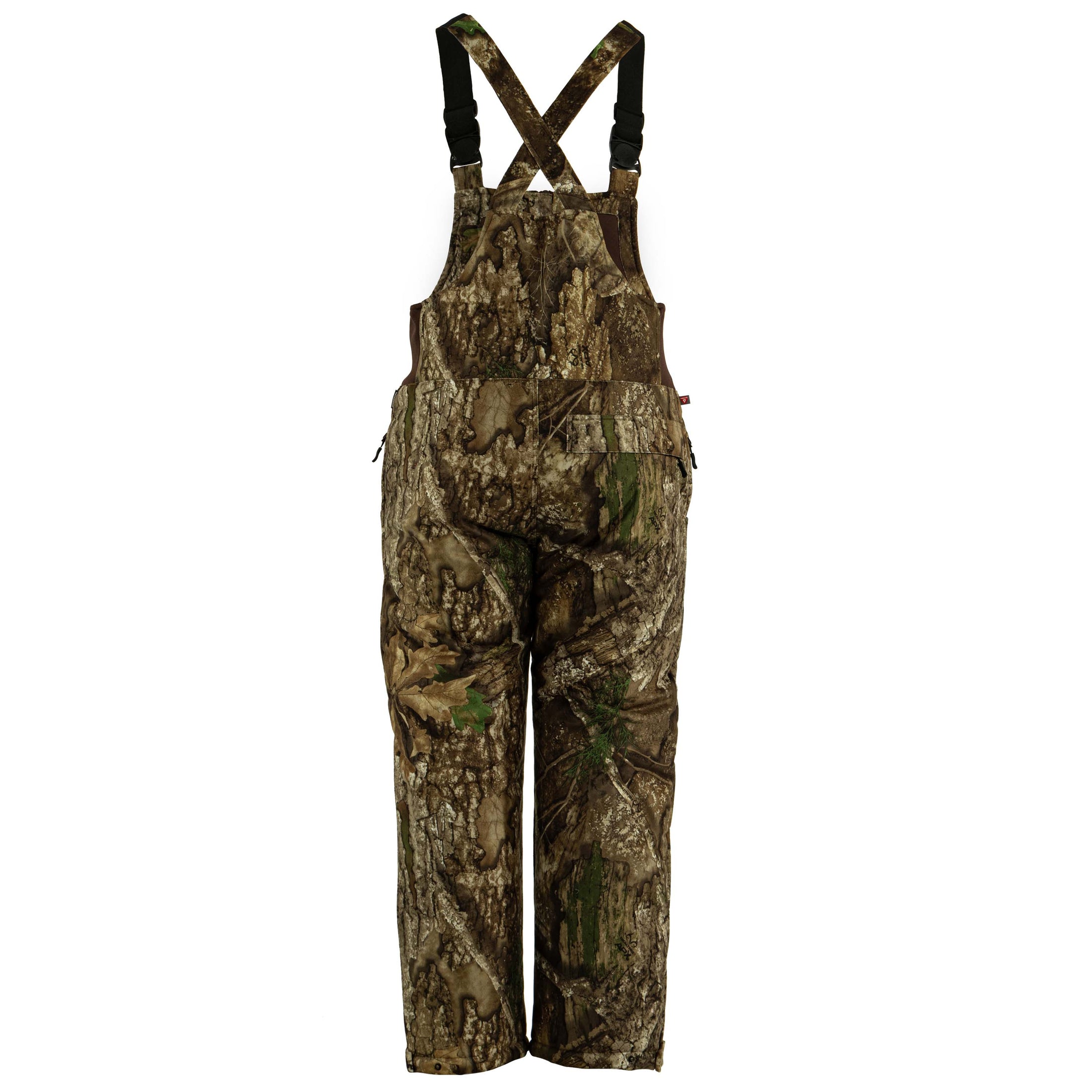 Gamehide embers edge bib - back view (realtree apx)