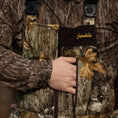Load image into Gallery viewer, primaloft hunting bib front zip pocket

