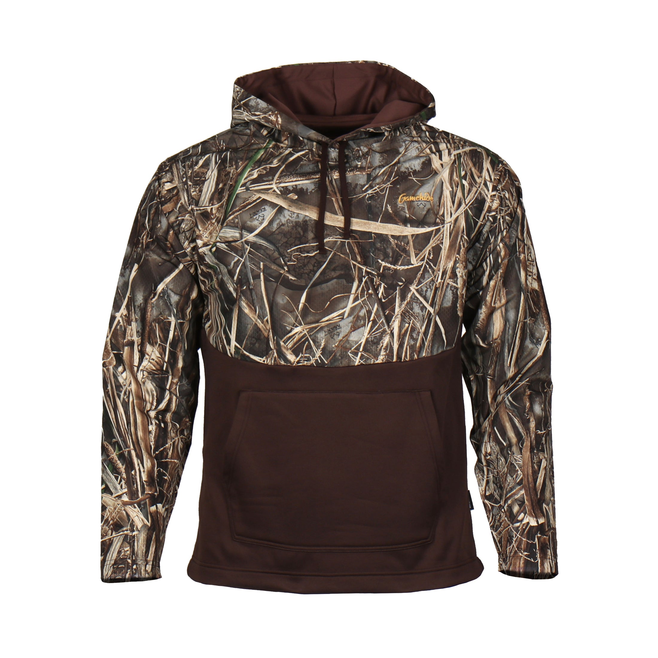 gamehide Marsh Lord Hoodie front (realtree max 7)