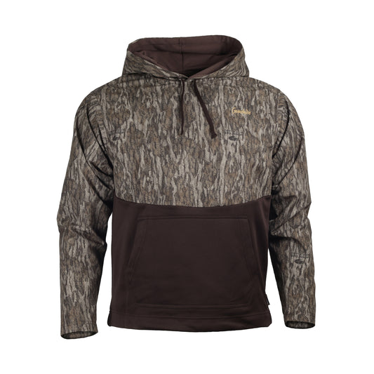 gamehide Marsh Lord Hoodie front (mossy oak new bottomland)