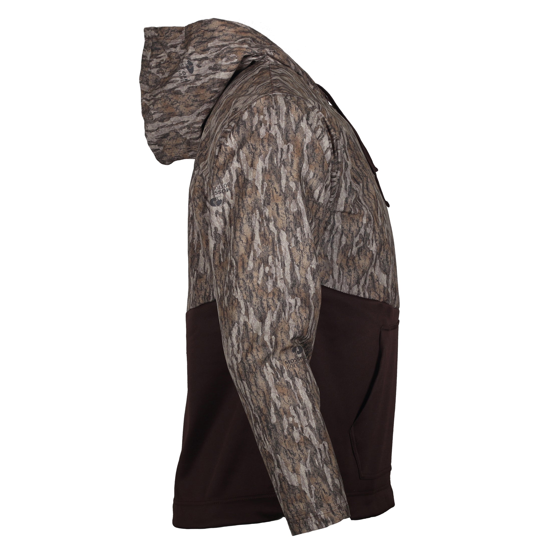 gamehide Marsh Lord Hoodie side (mossy oak new bottomland)