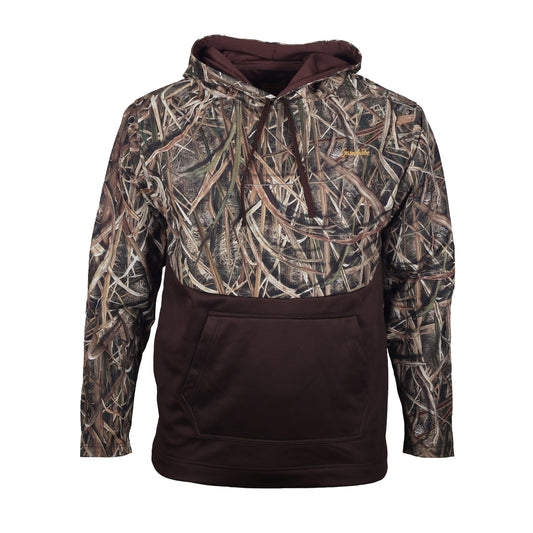 gamehide Marsh Lord Hoodie front (mossy oak new bottomland)