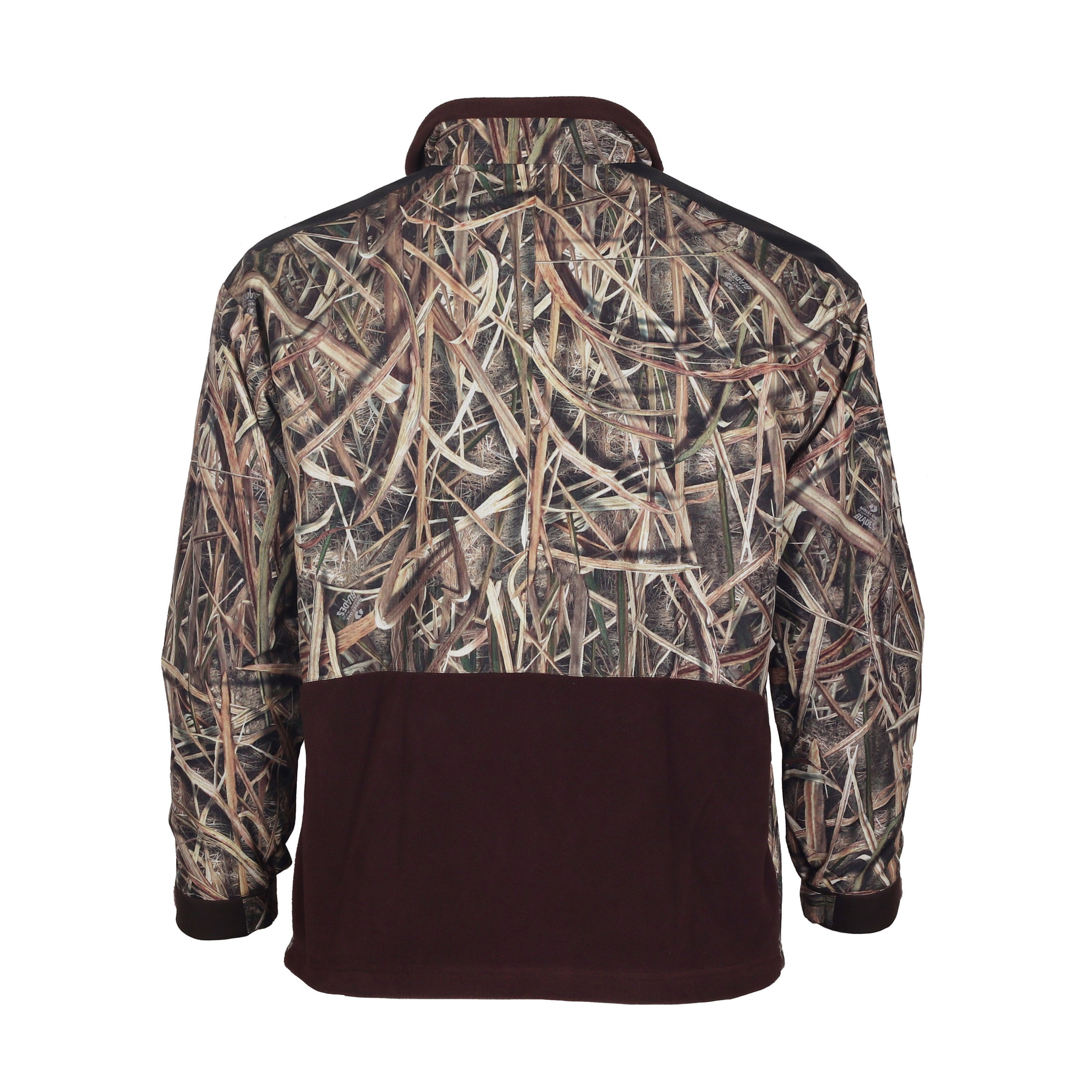 gamehide Marsh Lord Pullover back (mossy oak shadow grass blades)