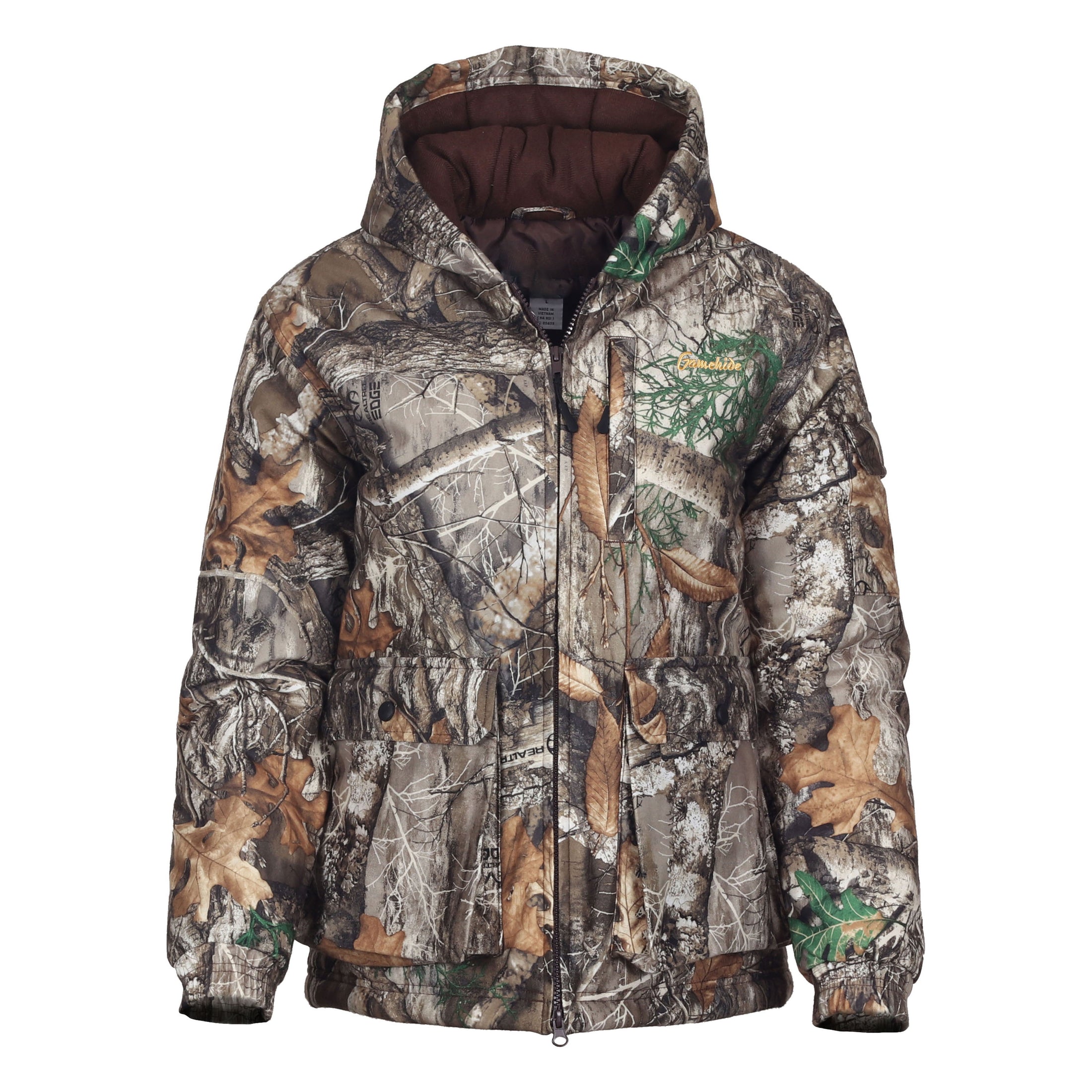 Gamehide youth tundra jacket (realtree edge).
