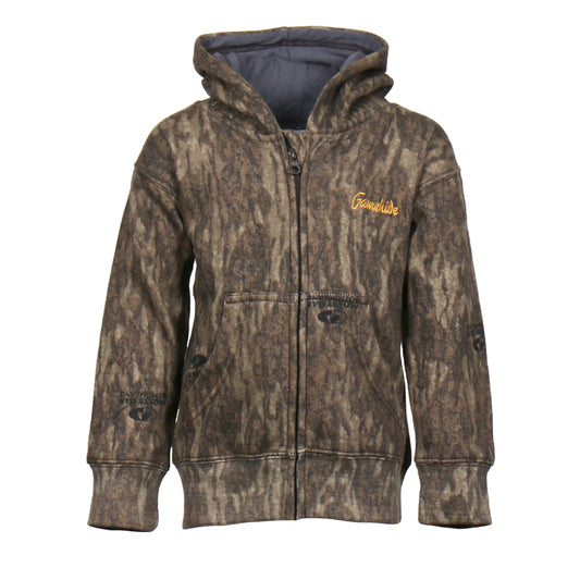 gamehide toddler hunt camp hoodie (realtree edge)