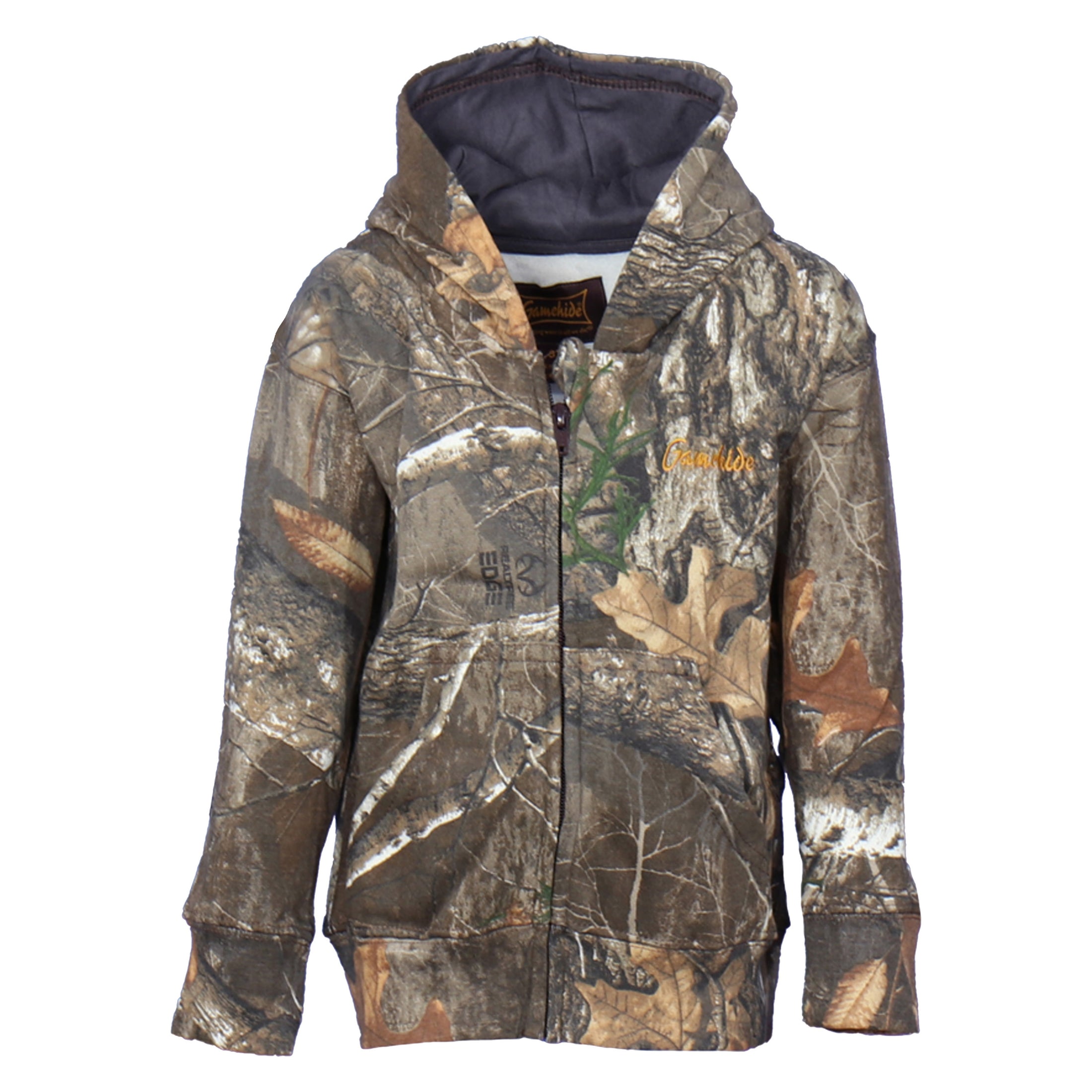 gamehide toddler hunt camp hoodie (realtree edge)